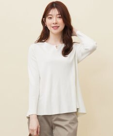 ANY SIS 【WEB・一部店舗限定】ペプラム ニット