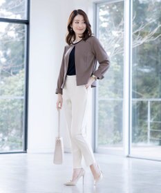 Tiaclasse 【洗える】テーパードパンツ