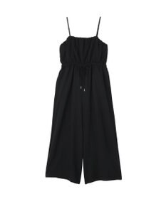 Green Parks 胸元バルーンワイドシルエットサロペット