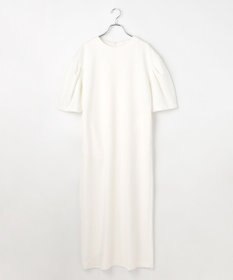 #Newans 【セレモニーにも/洗濯機可】パフスリーブロングワンピース​