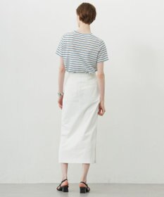 ICB 【洗える】シェルタリングドライサテン タイトスカート