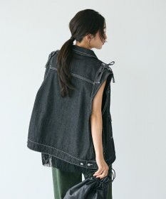 CRAFT STANDARD BOUTIQUE デニムリボンベスト