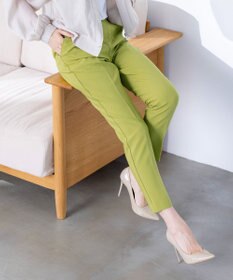 Tiaclasse 【洗える】テーパードパンツ