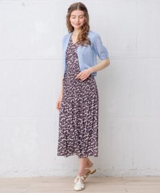 WEB限定】【TOCCA LAVENDER】Seer Short-sleeved Cardigan 