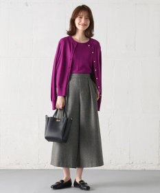 ANY 【洗濯機可/UVカット】パールポイントアンサンブル