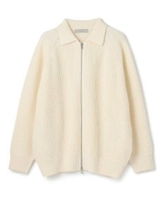 UNFILO MENS 【男女兼用】ウールポップコーン ジップ ブルゾン