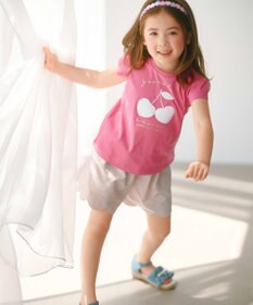 ANY KIDS 【水で色が変わる】接触冷感 しろくま ミラクルプリント Tシャツ