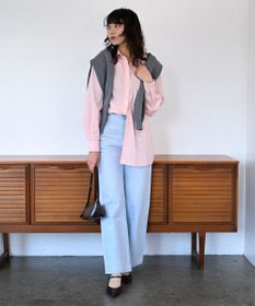 woadblue ＜坪田あさみさんコラボ＞SALUU　サルー /デニムパンツ アイスブルー