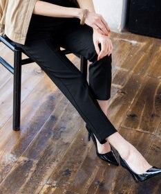 Tiaclasse 【洗える】テーパードパンツ