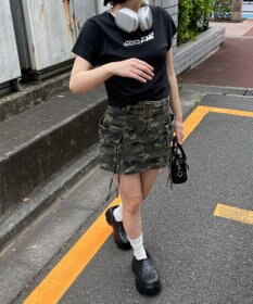 WEGO シルバー3DプリントT