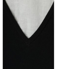 Green Parks ベスト風ドッキングニットプルオーバー