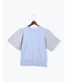 Te chichi シャギーバルーンスリーブニット