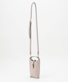 自由区 レザーバックルスマホポシェット