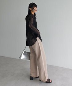 Green Parks ２ＷＡＹリボン付きレースシャツ