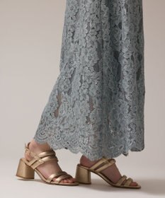 GRACE CONTINENTAL フリルレースワンピース