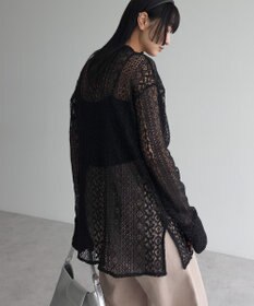 Green Parks ２ＷＡＹリボン付きレースシャツ