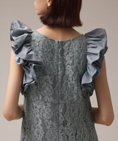 GRACE CONTINENTAL フリルレースワンピース