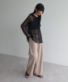 Green Parks ２ＷＡＹリボン付きレースシャツ