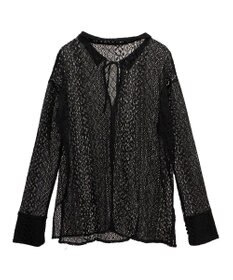 Green Parks ２ＷＡＹリボン付きレースシャツ