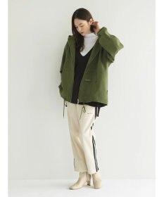 CRAFT STANDARD BOUTIQUE 【2点セット】洗える 60/2 14G片畦Vネックベスト+ロンTEE SET