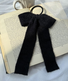 WEGO Lシャギーニットリボンゴム