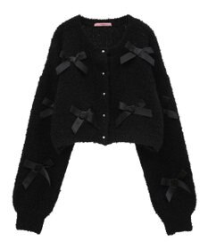 Maison de FLEUR 絆のリボンカーディガン