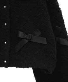 Maison de FLEUR 絆のリボンカーディガン