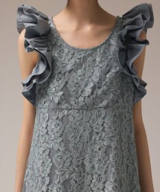 GRACE CONTINENTAL フリルレースワンピース