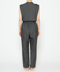 uncrave 【手洗い可】シャンブレー オールインワン（uncrave WHITE）