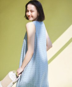 組曲 【WEB限定・新色追加】エンブロイダリーレースノースリーブ ワンピース