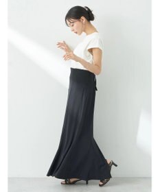 earth music&ecology バックレースサイドリブマーメイドスカート