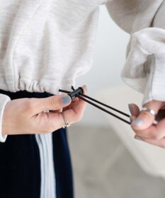 WEGO ドロストデザインPOスウェット