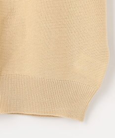 ANY 【洗濯機可/UVカット/アンチピリング】ハーフスリーブガーターニット