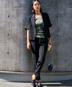 23区 S 【Oggi6月号掲載/新色追加】オーガニック コットンリブ タンクトップ