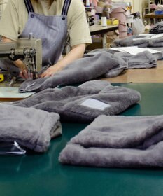 LOOM&SPOOL SRNメリノウールあずきアイピロー