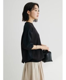 Green Parks ワッフル布帛ドッキングプルオーバー