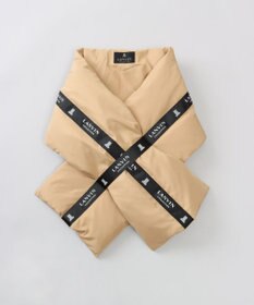 AURORA 【 LANVIN COLLECTION（ランバン コレクション） 】中綿リボン付マフラー(WASH)