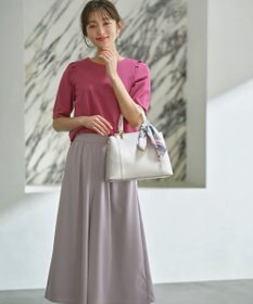 ANY SIS 【接触冷感・UVカット・吸水速乾】サラキレイワイド パンツ