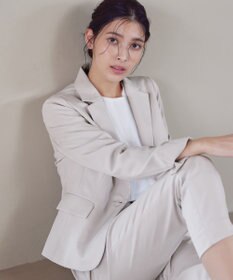 Tiaclasse L 【ダブルクロス・洗える】テーラードジャケット