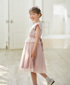 組曲 KIDS 【150-160㎝】ミスティフラワー ドレス