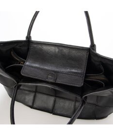 UNBILLION ピークスピーク PEAKSPEAK / 牛革パッチワーク・フラップトートL