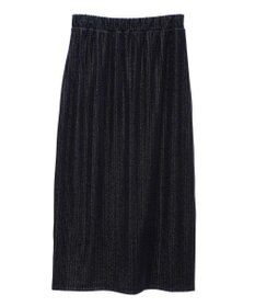 Green Parks ラメベロアＩラインスカート