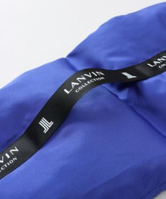 AURORA 【 LANVIN COLLECTION（ランバン コレクション） 】中綿リボン付マフラー(WASH)