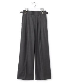 23区 【GOLD LABEL/見上愛さん着用】ウールシルクギャバジン グルカパンツ