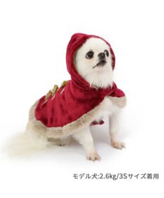 PET PARADISE ペットパラダイス ダッフル ポンチョ 《レッド》 小型犬