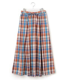 J.PRESS YORK STREET 【WOMEN】チェックフレアスカート