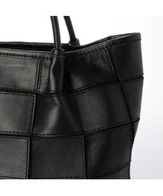 UNBILLION ピークスピーク PEAKSPEAK / 牛革パッチワーク・フラップトートL