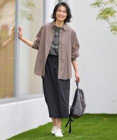 ANY L シアーシャツブラウス