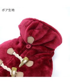 PET PARADISE ペットパラダイス ダッフル ポンチョ 《レッド》 小型犬