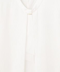 J.PRESS LADIES L シャドーストライプ ボウタイ カットソー